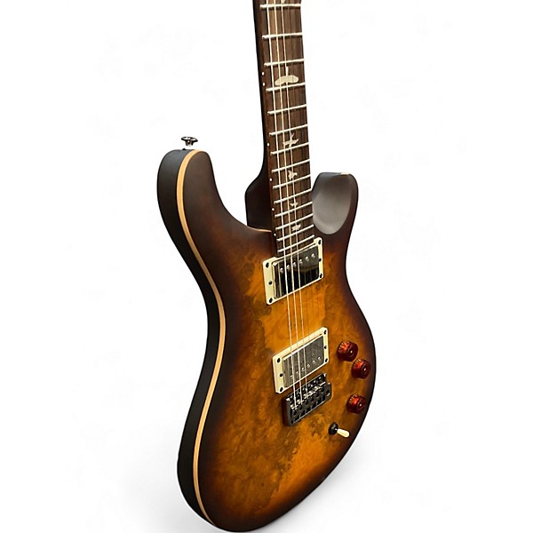 Used PRS SE Exotic DGT Tobacco Burst Solid Body Electric Guitar