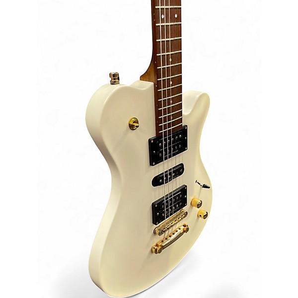 Used Framus Panthera Studio White Solid Body Electric Guitar