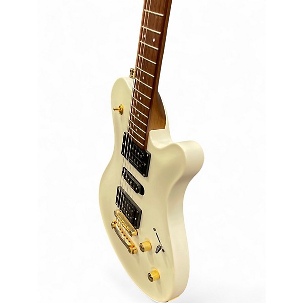 Used Framus Panthera Studio White Solid Body Electric Guitar