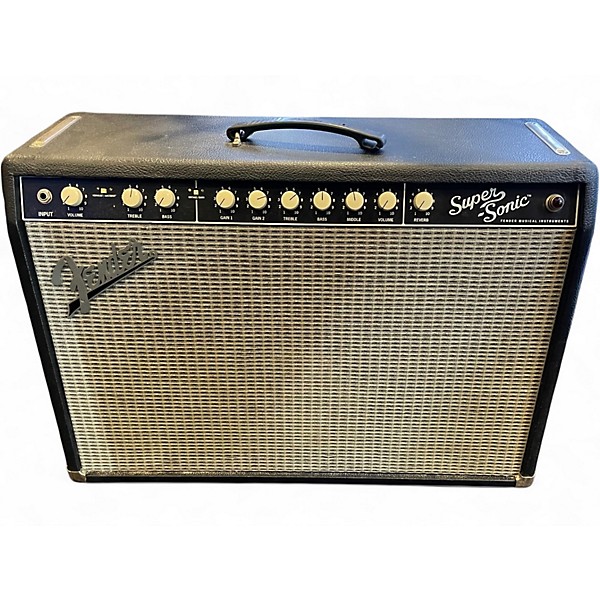 Used Fender Super Sonic 60 2x12 Guitar Cabinet