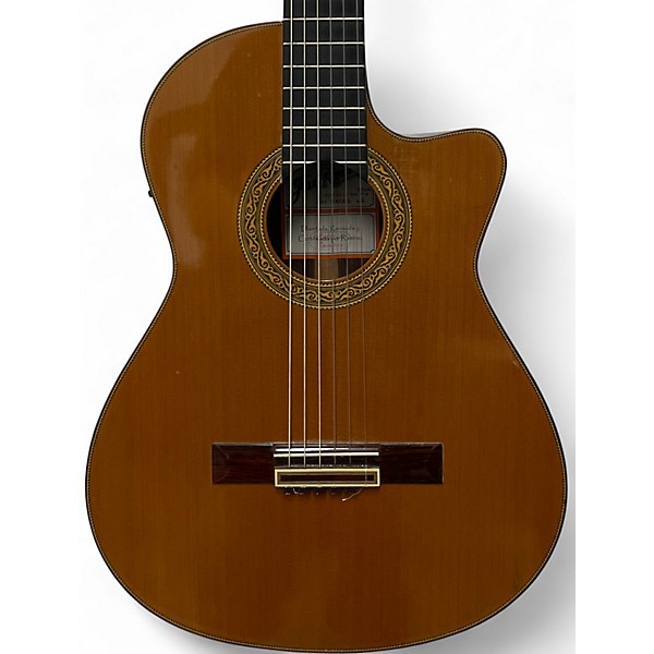 Used Jose Ramirez model 8 Natural Classical Acoustic Electric Guitar
