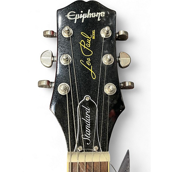 Used Epiphone Les Paul Standard Sunburst Solid Body Electric Guitar