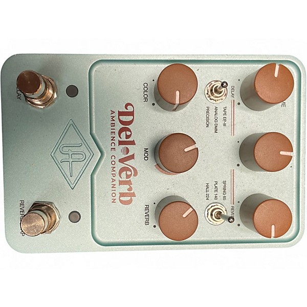 Used Universal Audio del-verb Effect Pedal