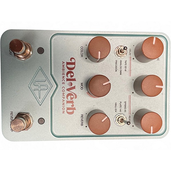 Used Universal Audio del-verb Effect Pedal