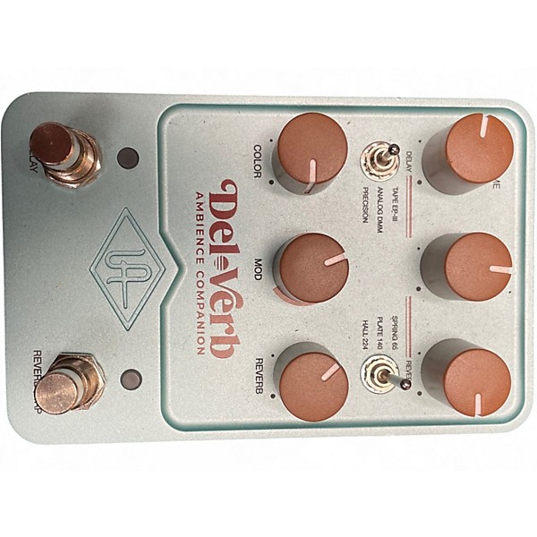 Used Universal Audio del-verb Effect Pedal