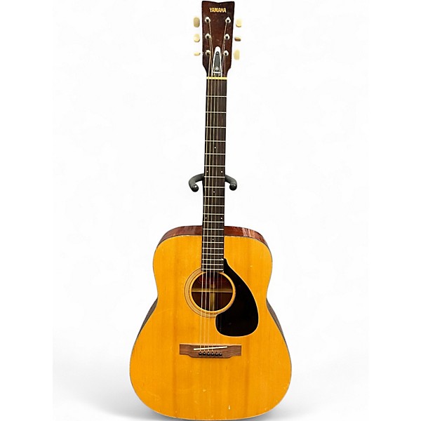 Used Yamaha fg140 Natural Acoustic Guitar