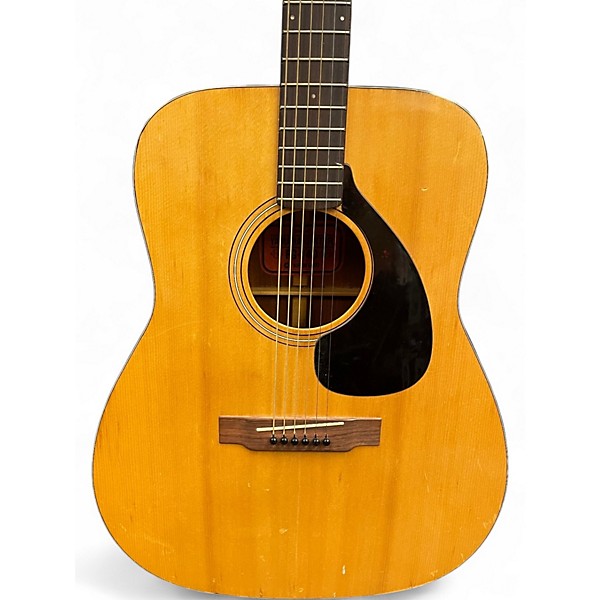 Used Yamaha fg140 Natural Acoustic Guitar