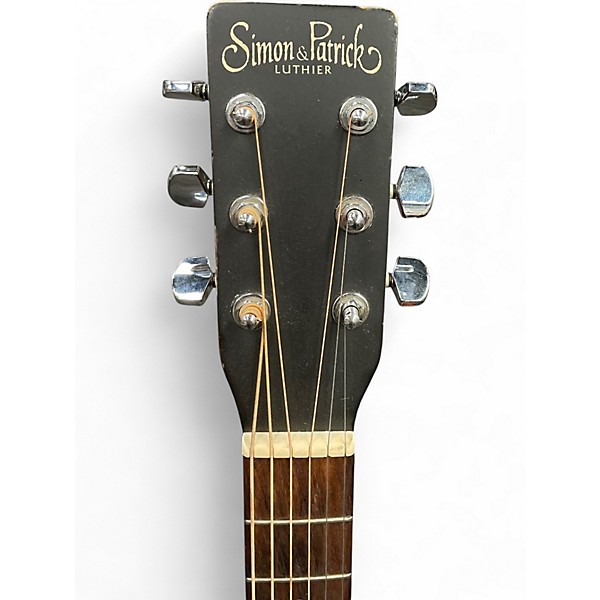 Used Simon & Patrick tsu Sunburst Acoustic Guitar
