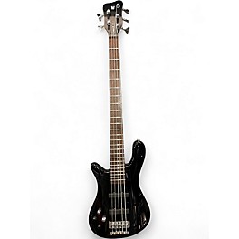 Used RockBass by Warwick Streamer LX 5 LH Gloss Black Electric Bass Guitar