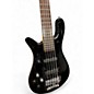 Used RockBass by Warwick Streamer LX 5 LH Gloss Black Electric Bass Guitar