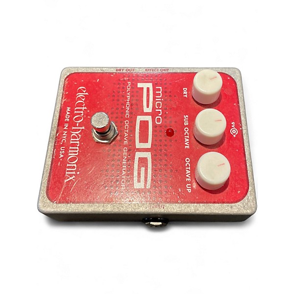 Used Electro-Harmonix Micro Pog Polyphonic Octave Generator Effect Pedal