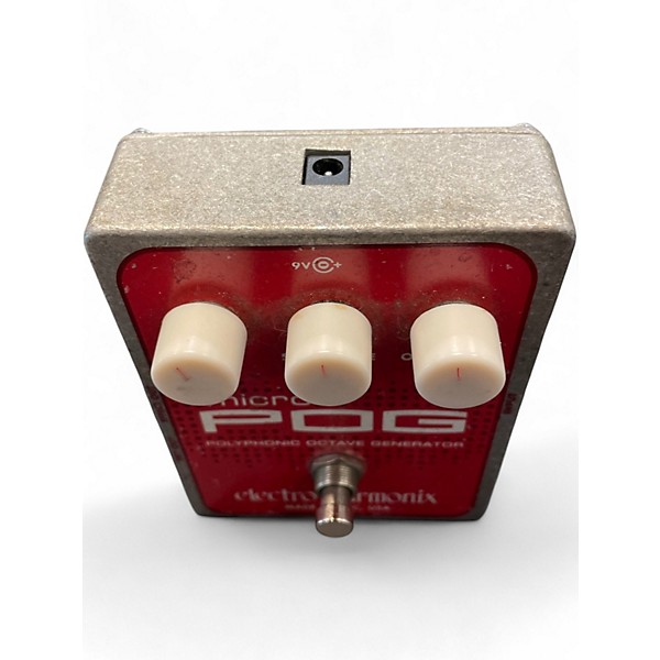 Used Electro-Harmonix Micro Pog Polyphonic Octave Generator Effect Pedal