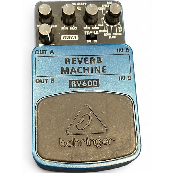 Used Behringer RV600 Reverb Machine Effect Pedal