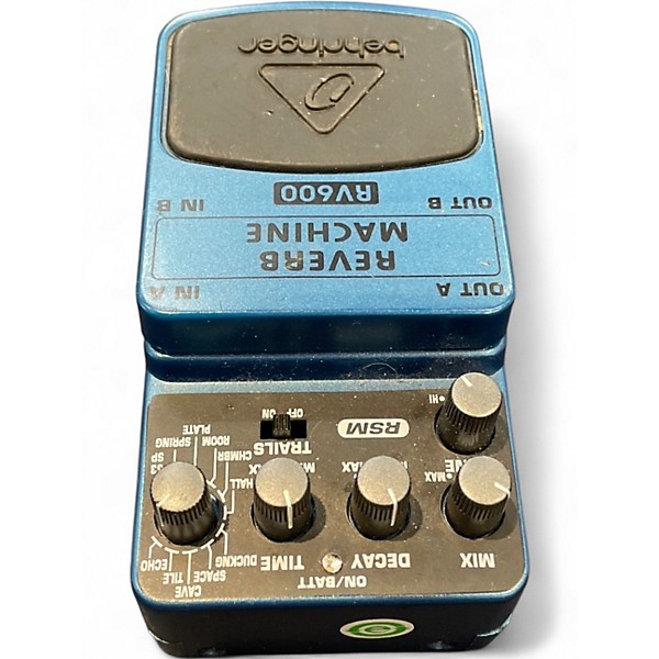 Used Behringer RV600 Reverb Machine Effect Pedal
