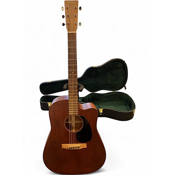 Used Martin DC15M Mahogany Acoustic Guitar