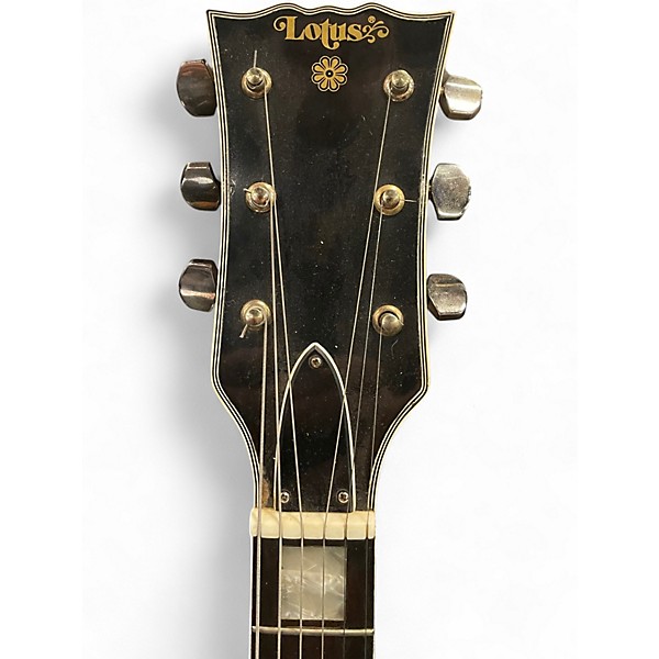 Used Lotus Single Cut Lp cherry burst Solid Body Electric Guitar