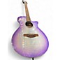 Used Ibanez Aeg70-ph Purple iris burst Acoustic Electric Guitar
