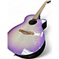 Used Ibanez Aeg70-ph Purple iris burst Acoustic Electric Guitar