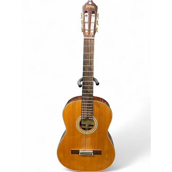 Used Washburn C80S Natural Classical Acoustic Guitar