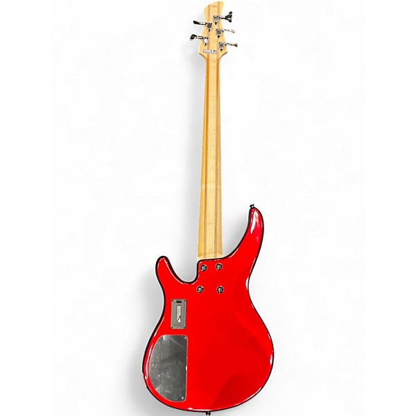 Used Yamaha TRBX305 Candy Apple Red Electric Bass Guitar
