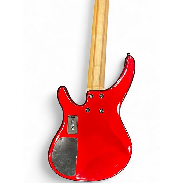 Used Yamaha TRBX305 Candy Apple Red Electric Bass Guitar