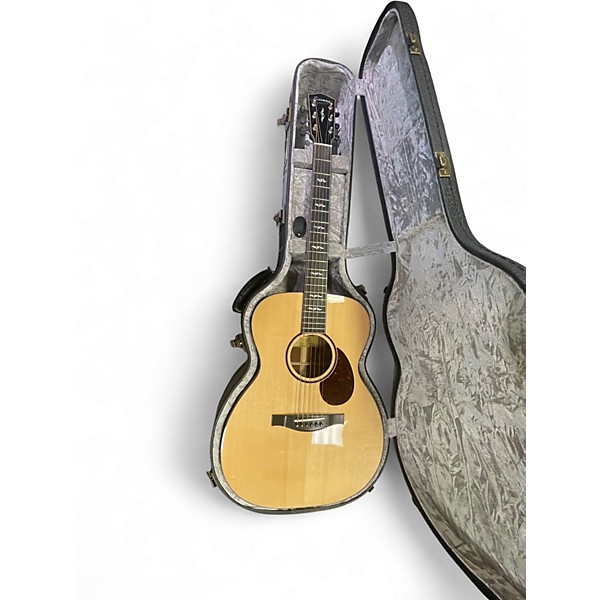 Used Eastman L-OM-QS Natural Acoustic Guitar