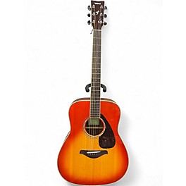 Used Yamaha FG830 Sunburst Acoustic Guitar