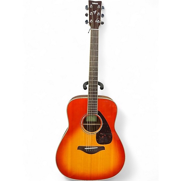 Used Yamaha FG830 Sunburst Acoustic Guitar