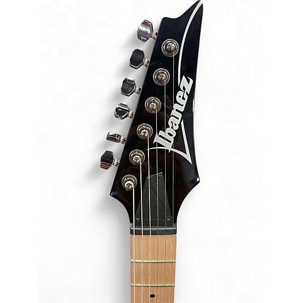 Used Ibanez RG421AHM NEBULA BLUE BURST Solid Body Electric Guitar