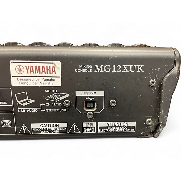 Used Yamaha MG12XUK Unpowered Mixer