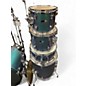 Used Ludwig 5 Piece Backbeat Blue Drum Kit