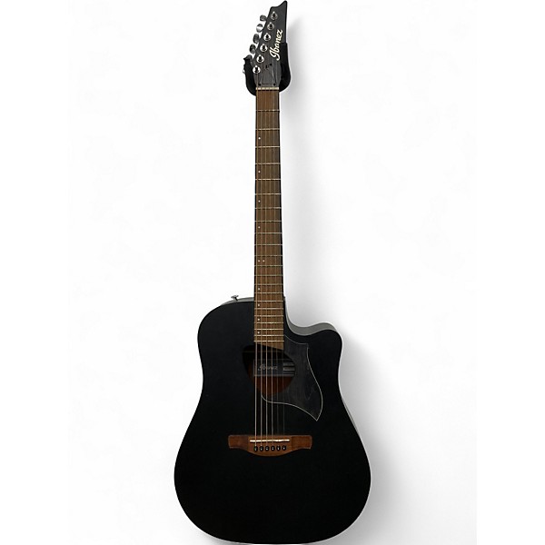 Used Ibanez ALT20-WK Satin Black Acoustic Electric Guitar