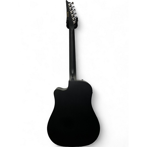 Used Ibanez ALT20-WK Satin Black Acoustic Electric Guitar
