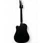 Used Ibanez ALT20-WK Satin Black Acoustic Electric Guitar