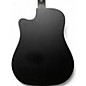 Used Ibanez ALT20-WK Satin Black Acoustic Electric Guitar