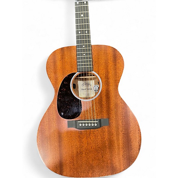 Used Martin 000-10 left handed Mahogany Acoustic Electric Guitar