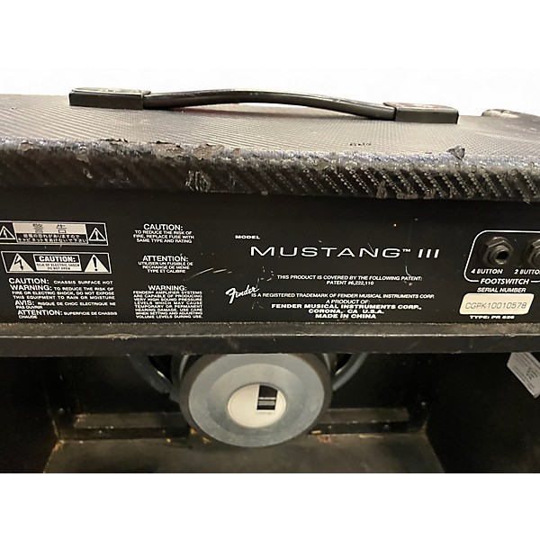Used Fender Mustang III 100W 1x12 Guitar Combo Amp