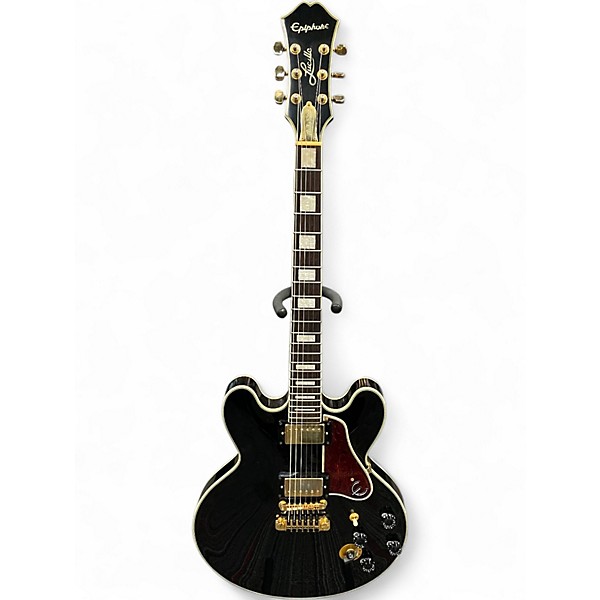 Used Epiphone BB King Lucille Black Hollow Body Electric Guitar