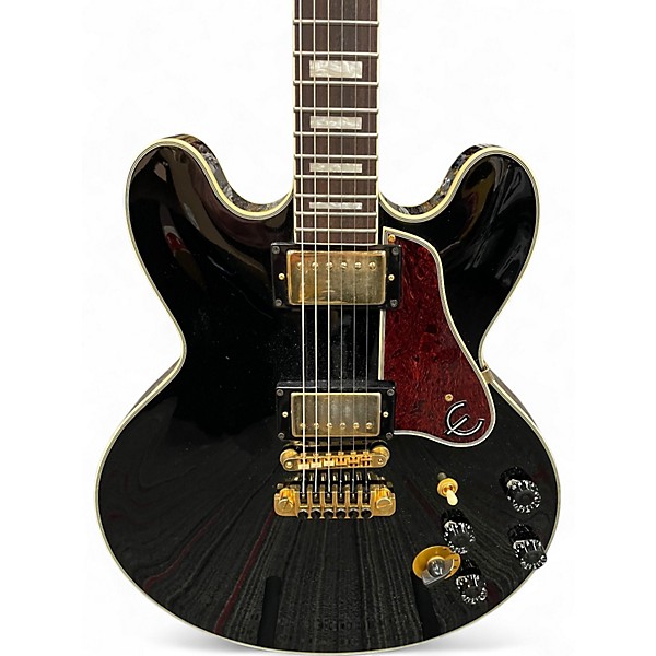 Used Epiphone BB King Lucille Black Hollow Body Electric Guitar