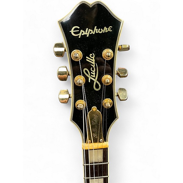 Used Epiphone BB King Lucille Black Hollow Body Electric Guitar