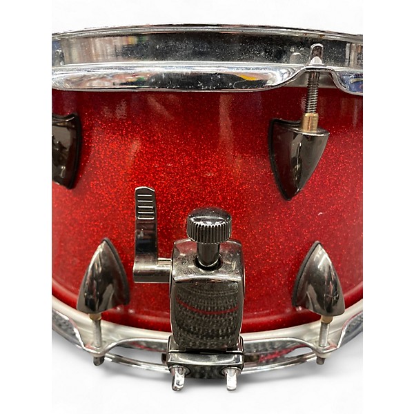 Used Orange County Drum & Percussion 13X7 Miscellaneous Snare Red Sparkle Drum
