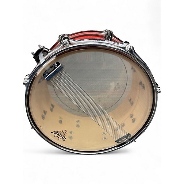 Used Orange County Drum & Percussion 13X7 Miscellaneous Snare Red Sparkle Drum