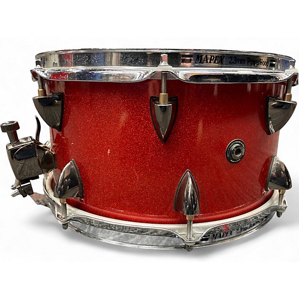 Used Orange County Drum & Percussion 13X7 Miscellaneous Snare Red Sparkle Drum
