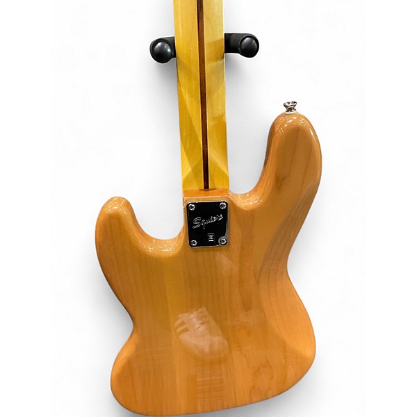 Used Squier Classic Vibe 70s Jazz Bass Natural Electric Bass Guitar