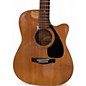 Used Yamaha FGX412SC Natural Acoustic Electric Guitar