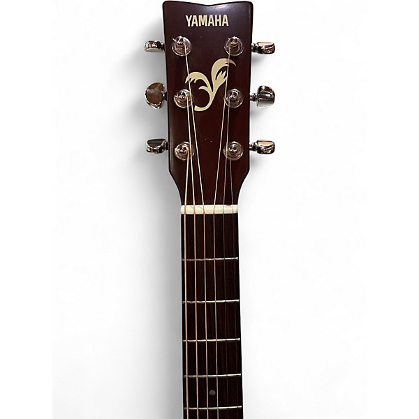 Used Yamaha FGX412SC Natural Acoustic Electric Guitar