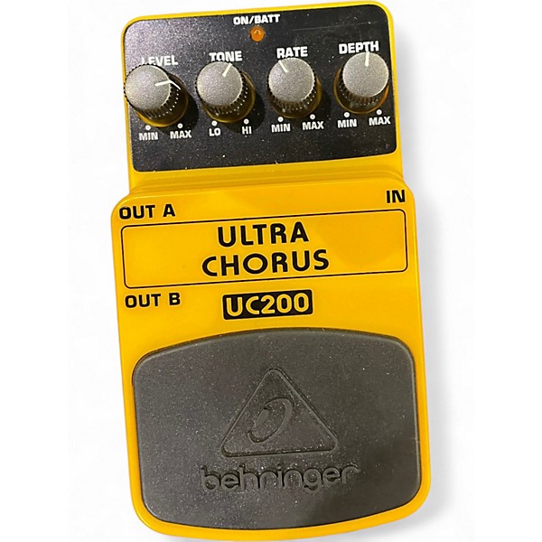 Used Behringer UC200 ULTRA CHORUS Effect Pedal