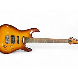 Used Ibanez SA160FM 2 Color Sunburst Solid Body Electric Guitar
