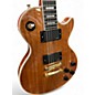Used Epiphone les Paul custom koa Natural Solid Body Electric Guitar
