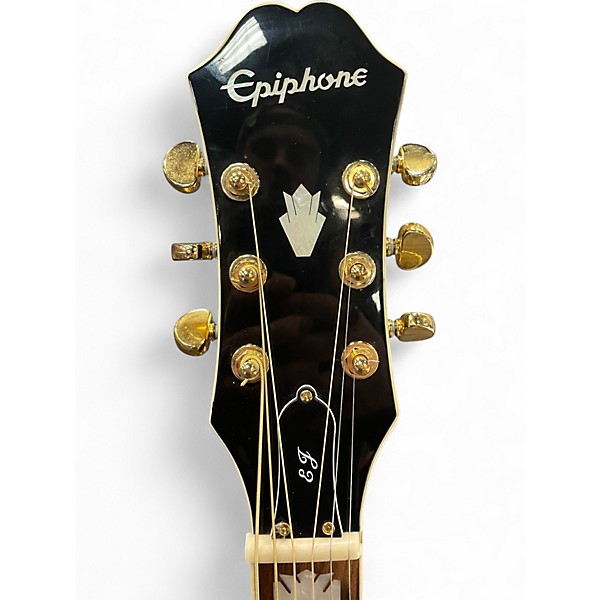 Used Epiphone J200-EC Studio Vintage Sunburst Acoustic Electric Guitar
